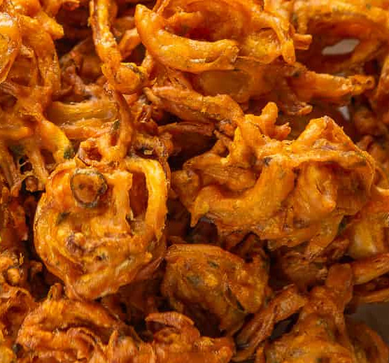 Air Fryer Potato and Onion Bhajis